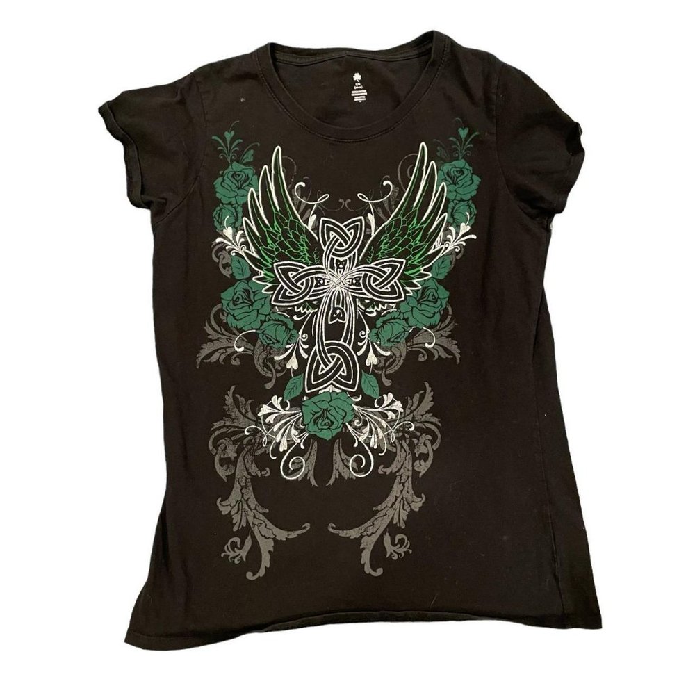 large true y2k top angel